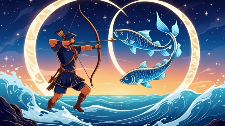 Sagittaire et Poissons